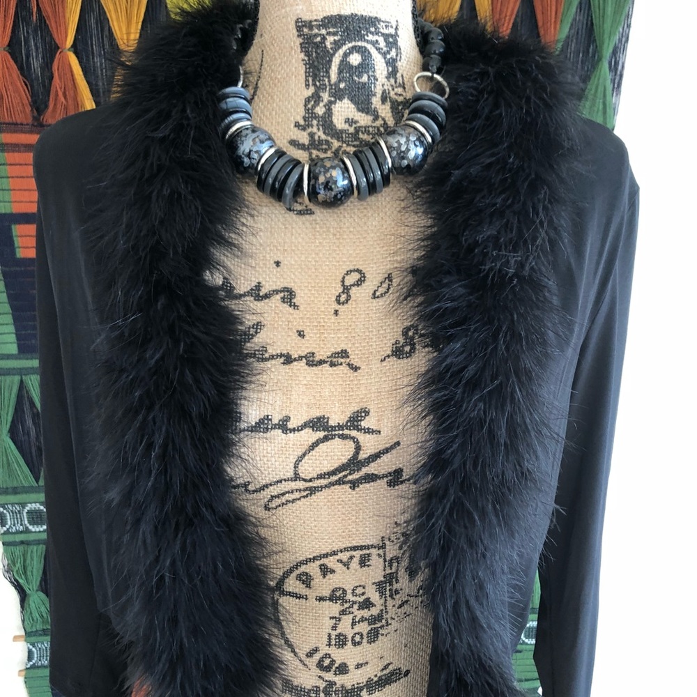⭐️Marvin Richards black cardigan